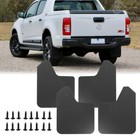 <!--F#f_0-->4x Front Rear Pickup Mud Flaps Splash Guards Mudguards For Holden Colorado RC RG<!--F/-->