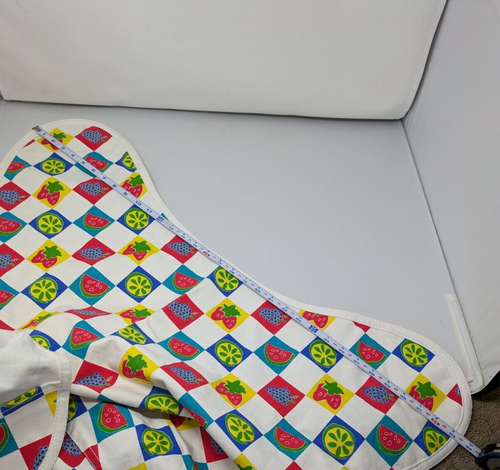 Nueva Funda Silla Mariposa Vintage Patrón A Cuadros Fruta Brillante Y2K Dopamina - Imagen 12 de 17