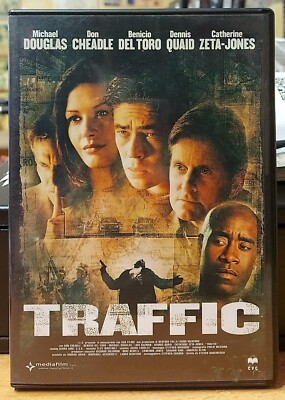 TRAFFIC DVD MICHAEL DOUGLAS BENICIO DEL TORO DENNIS QUAID LIEFERUNG 24/48H BRT