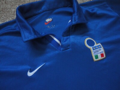 Authentic 98 World Cup Italy Italia Blank Soccer Football