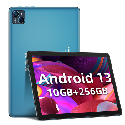 2024 Neu 10GB+256GB Tablet Android 13 10 Zoll HD WIFI6 8Core 7000mAh Widevine L1