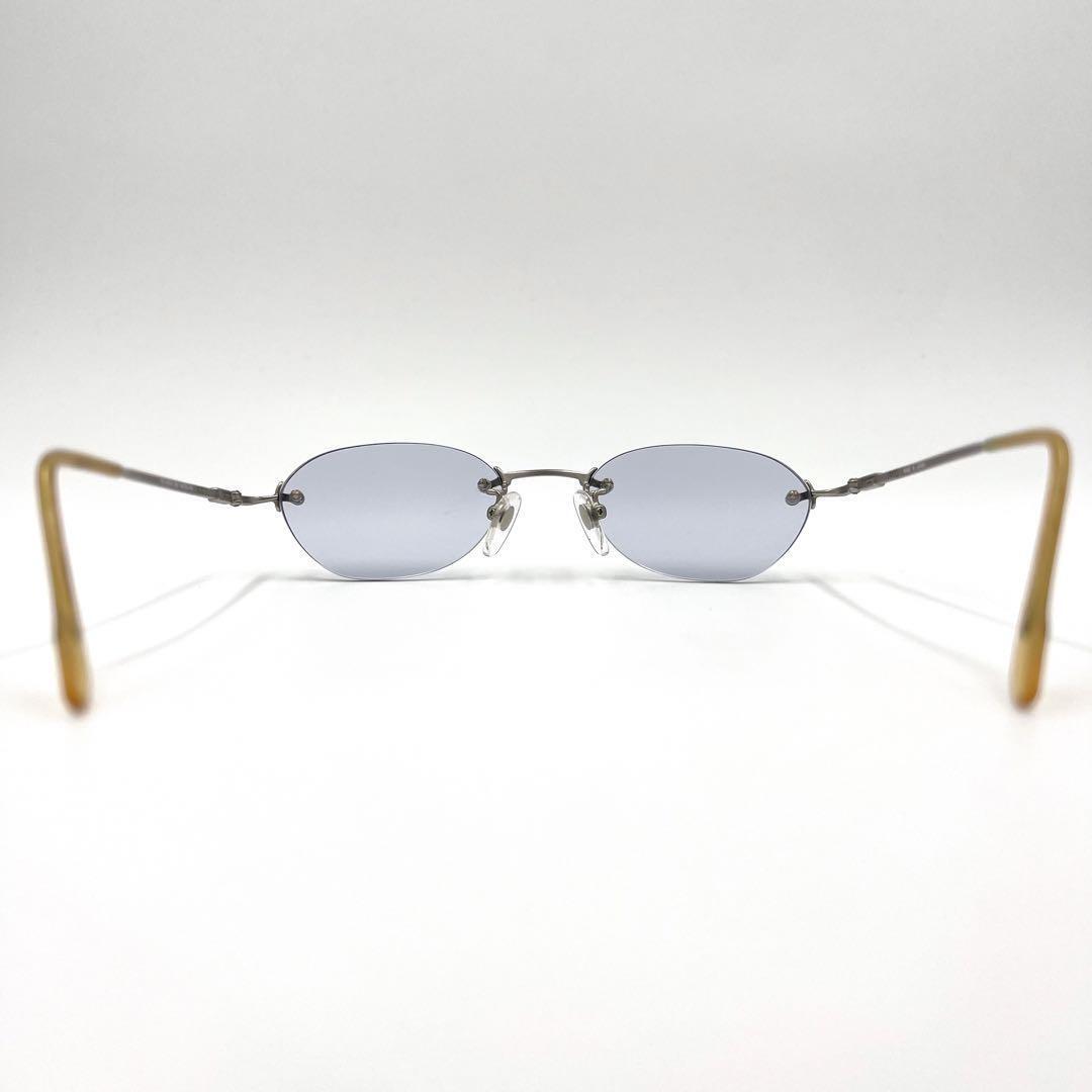 GUCCI Authentic Glasses Eyewear GG-9004J silver Rimless with