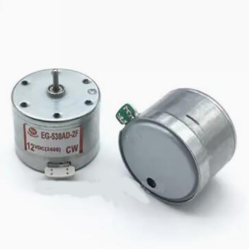 DC 6V 9V 12V 2400RPM - EG-530AD-2B/2F Micro-motor CW/CCW 530 Motor For DIY Parts - Picture 1 of 10