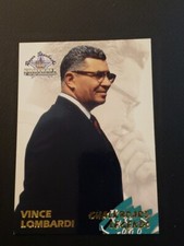 VINCE LOMBARDI 1994 TED WILLIAMS ROGER STAUBACH'S NFL #67 PACKERS The Master