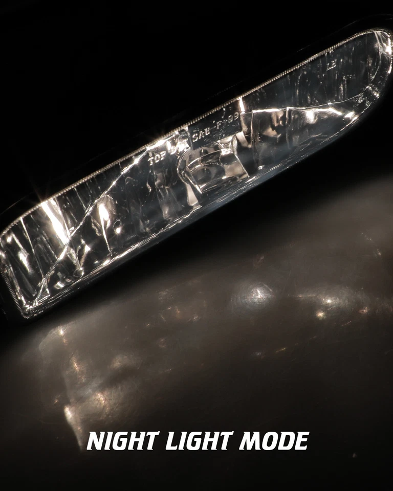 For 99-02 Chevy Silverado Suburban Tahoe Bumper Fog Lights Smoke Lens Pair Lamps Foto 2 de 4