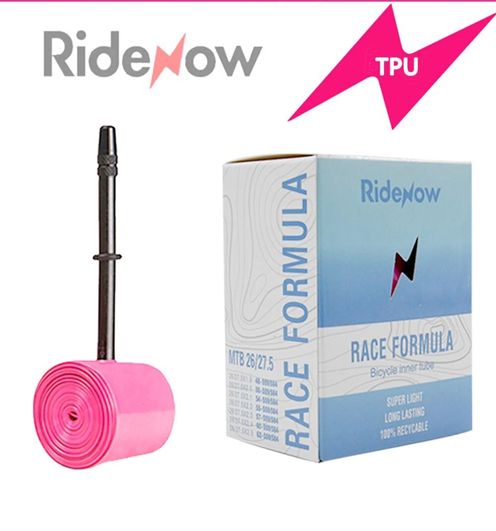 RideNow TPU MTB Bike Inner Tube 26 27.5x1.4 1.75 1.9 2.5 inch