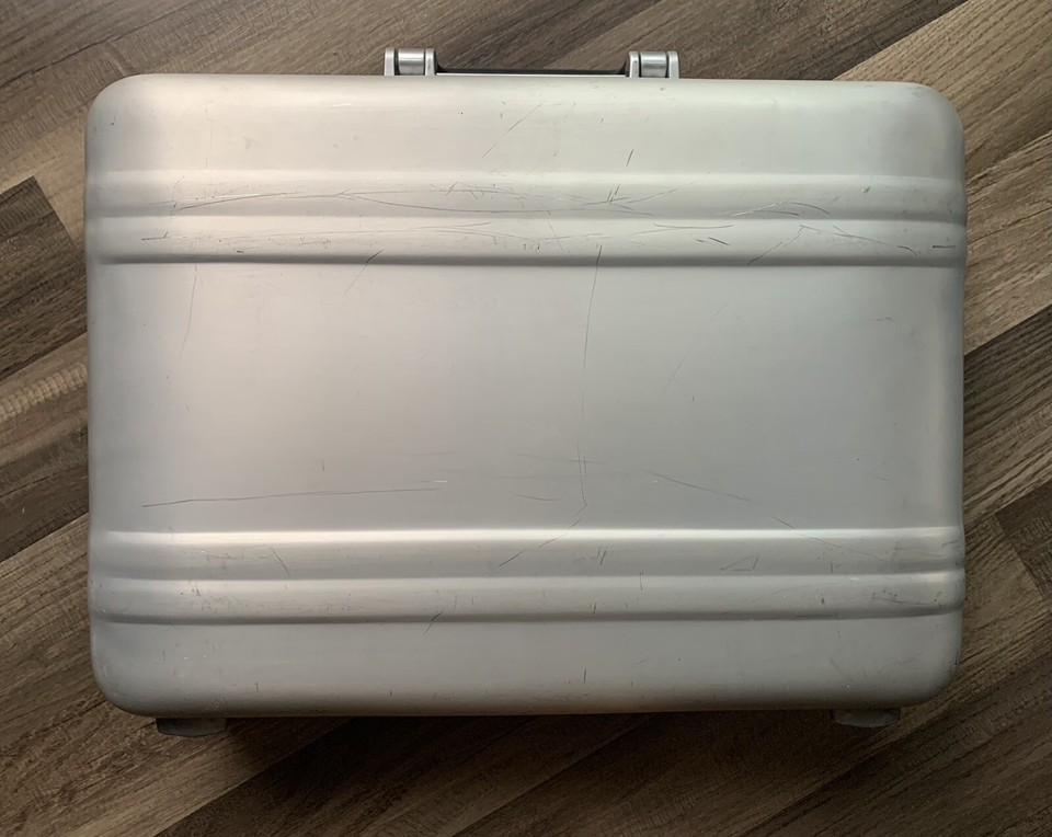 Vintage Zero Halliburton Attache Briefcase Combination Lock Aluminum USA eBay