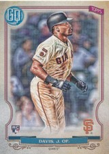 Jaylin Davis 2020 Topps Gypsy Queen Rookie Card RC #194 San Francisco Giants