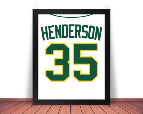 RICKEY HENDERSON #35 Photo Picture OAKLAND As ATHLETICS - 8x10 11x14 16x20 (GD) - Picture 5 of 19