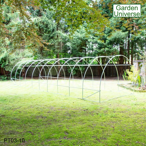 Polytunnel Gardening Greenhouse 8 Sizes By Garden Universe poly tunnel 3m - 10m - Picture 100 of 108