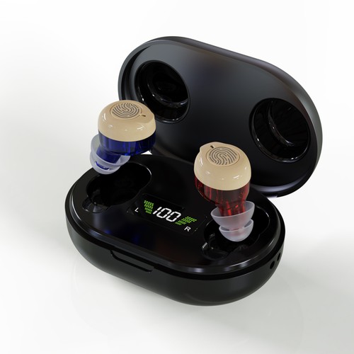 Hearing Aids Rechargeable Hearing Amplifier with Noise Cancelling Adjustable OTC - Picture 22 of 22