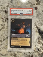 Disney Lorcana First Chapter Te Ka #192 Heartless PSA 10
