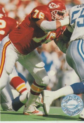 Pro Set Platinum 1991 NFL Card Kansas City Chiefs #204 John Alt