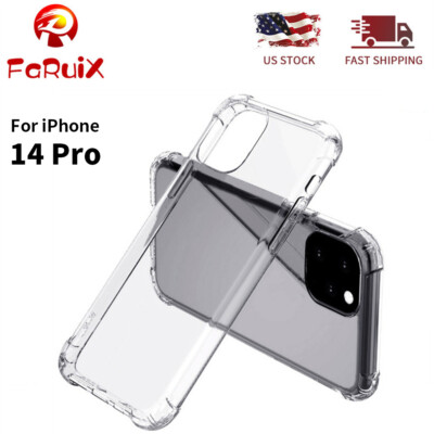For Apple iPhone 14 Pro 2022 Cover Clear Not Yellowing Shockproof Phone Case US