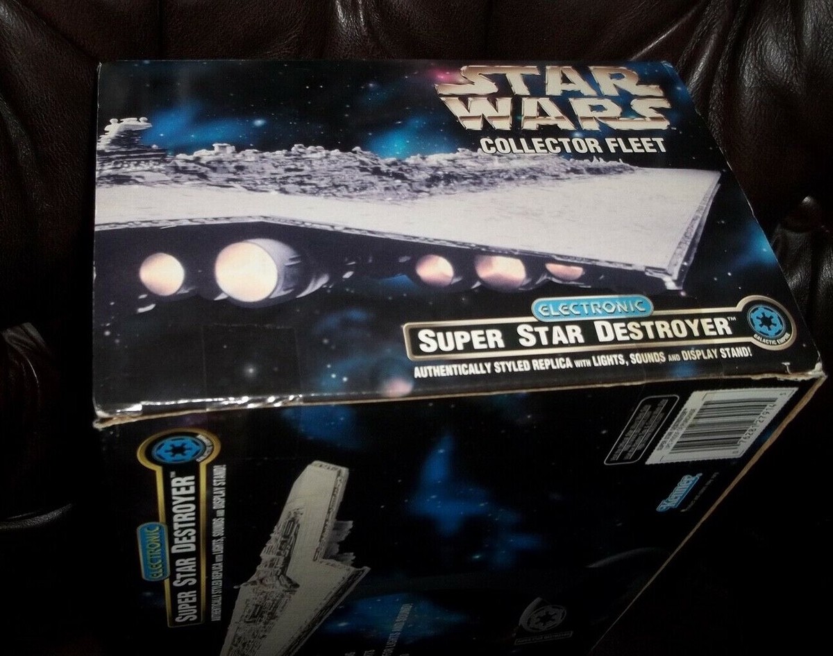 star wars COLLECTOR FLEET ELECTRONIC *** SUPER *** STAR