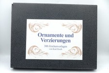 Ornaments and Decorations Kurt Koch carving Patterns Ornamente und Verzierung