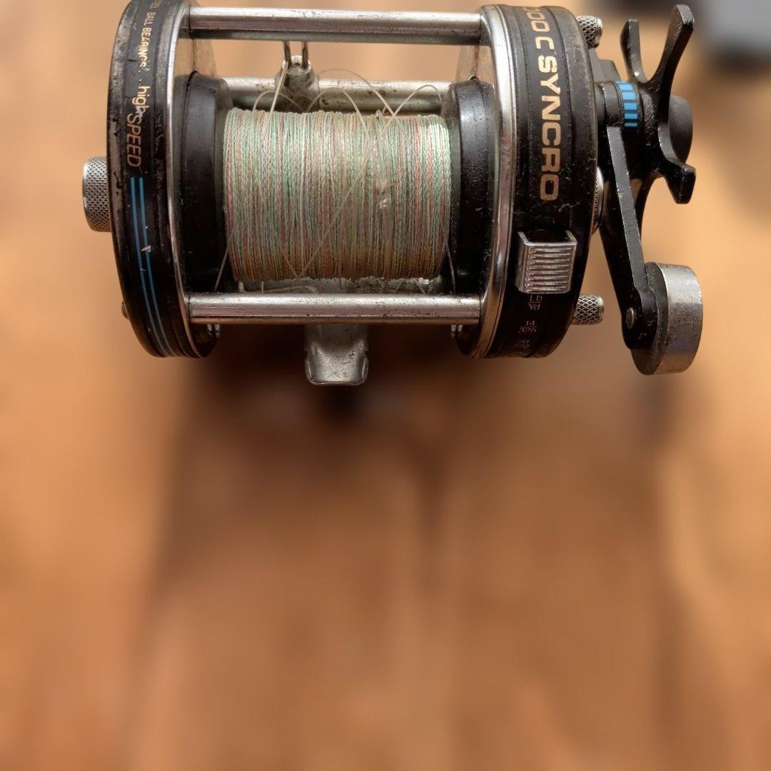 Ambassador 7000CSYNCHRO Fishing Reel Japan Used FedEx Shippi
