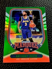 2020-21 Panini Chronicles Marquee Green #263 Anthony Davis - Lakers