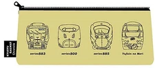 Popondetta Railway Goods Railway Scene Stationery Series JR Kyushu Chronicle Pen