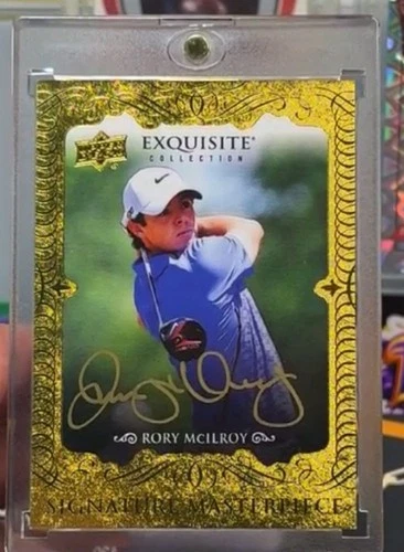 2014 Exquisite Rory McIlroy Signature Masterpiece Rookie