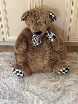 Mac Kenzie Childs Teddy Bear Childs Chair  Mac Bear Chair
