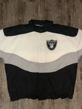 Vintage Apex One Los Angeles Raiders Jacket Vegas Wave 90s Winter XL Proline LA