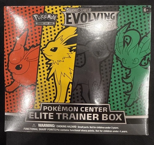 POKEMON CENTER Evolving Skies PC Elite Trainer Box SEALED PC ETB -DENT-