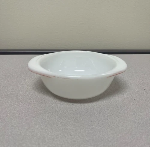 Vintage Pyrex 080 8oz Hard To Find Mini Glass Kitchen Dish - White (NO LID)