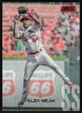 2018 Stadium Club Red Foil #7 Alex Mejia RC