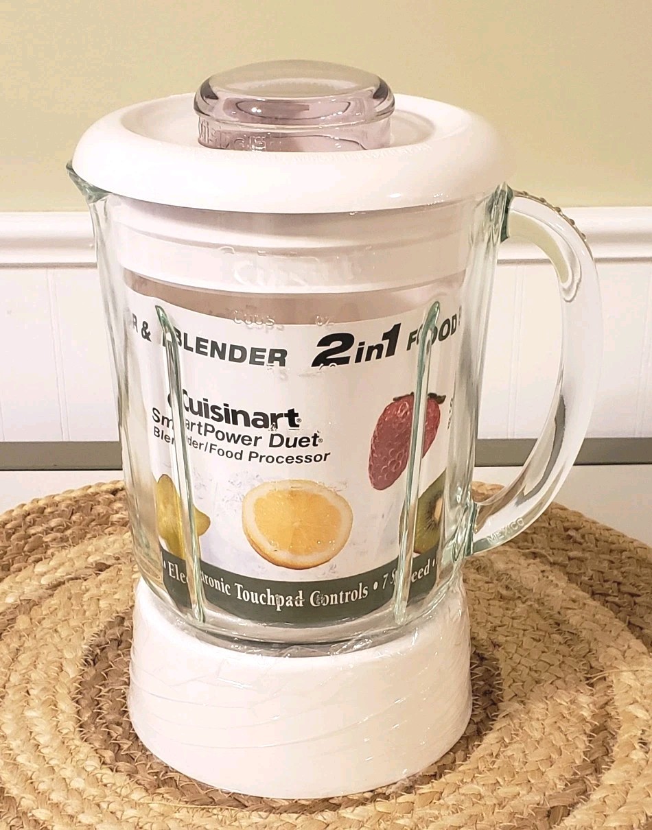 Cuisinart Smart Power Duet Blender Pitcher/Jar w/Lid Blade 4