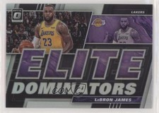 2019-20 Panini Donruss Optic Elite Dominators Holo Prizm LeBron James #19 9l4