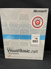 Microsoft Visual Basic .net Standard, 2003 Software, Brand New SealedMN5502