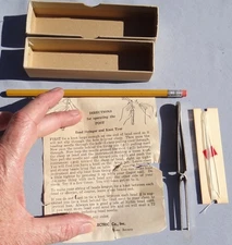 NOS Vintage POST Electric Co. NJ Bead Stringer & Knot Tyer “Tweezers”