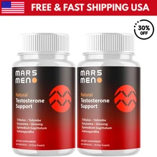 2 Pack Mars Men Capsules - MarsMen for Men Health 60 Capsules Free Shipping US