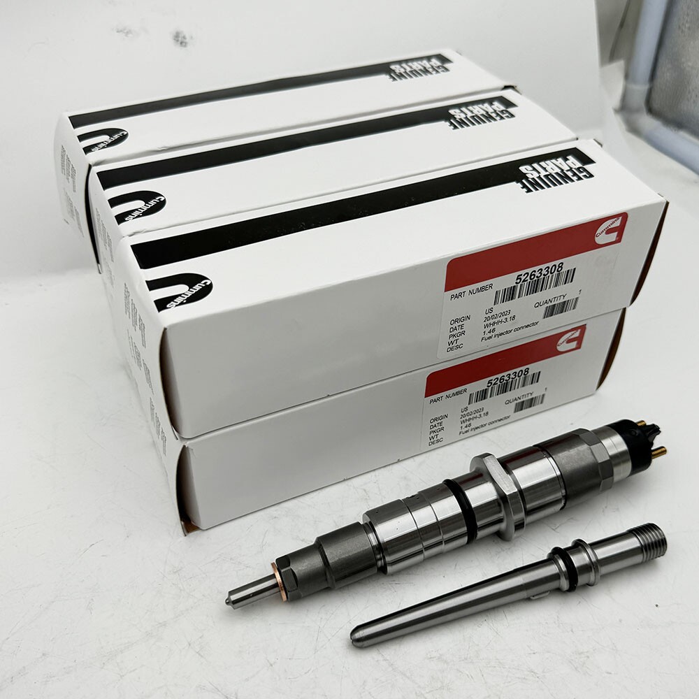 6Pcs Injectors 5263308 Superced 5263308PX Fits For 5263308RX Cummins QSL 8.9 New