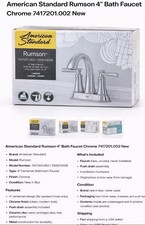 American Standard Rumson Bathroom Faucet - 7417201002
