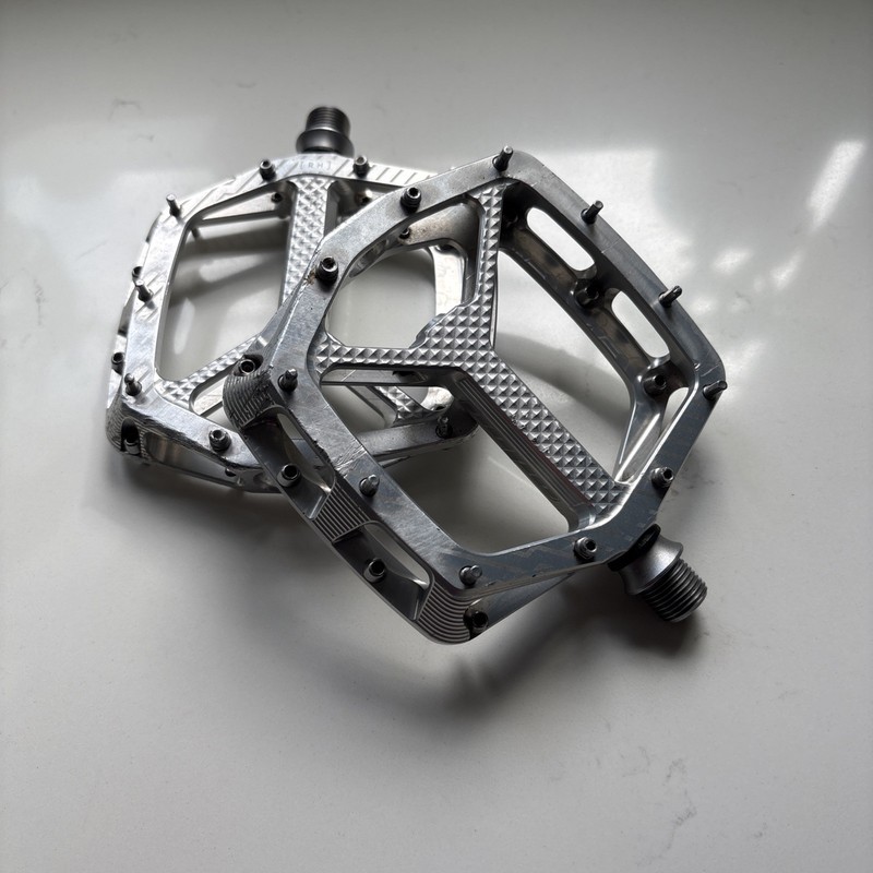 Hope F22 Flat Pedals Silver. I Post Next Day