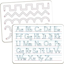 Handwriting Practice Dry Erase Board – ABC Alphabet Tracing for Kids Ages 3-5