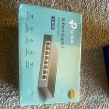Two unopened TP-LINK TL-SG108 8-Port Gigabit Ethernet Switch Unmanaged