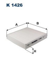 FILTRON Innenraumfilter K 1426 Partikelfilter für JIMNY SUZUKI A6G IGNIS MF 3 FF