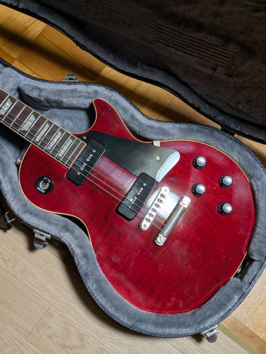 Electric Guitar Gibson Custom Shop 1976 Les Paul Deluxe 2022 P-90