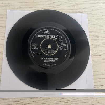 #ad Manfred Mann 45 Do Wah Diddy Diddy Whay You Gonna Do HIS MASTERS VOICE UK $11.48