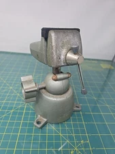 Vintage PanaVise Die Cast  Rotating Vise Base & Vise 2-1/2" Jaws USA Colbert 