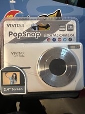 Vivitar Popsnap Digital Camera 1080 HD 44MP 16X Zoom Silver