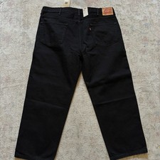 NWT Men’s Black LEVI’S Jeans Size 46 X 29 RELAXED #550 New With Tags