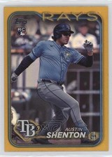 2024 Topps Update Gold Rainbow Foil Austin Shenton #US275 0xq4