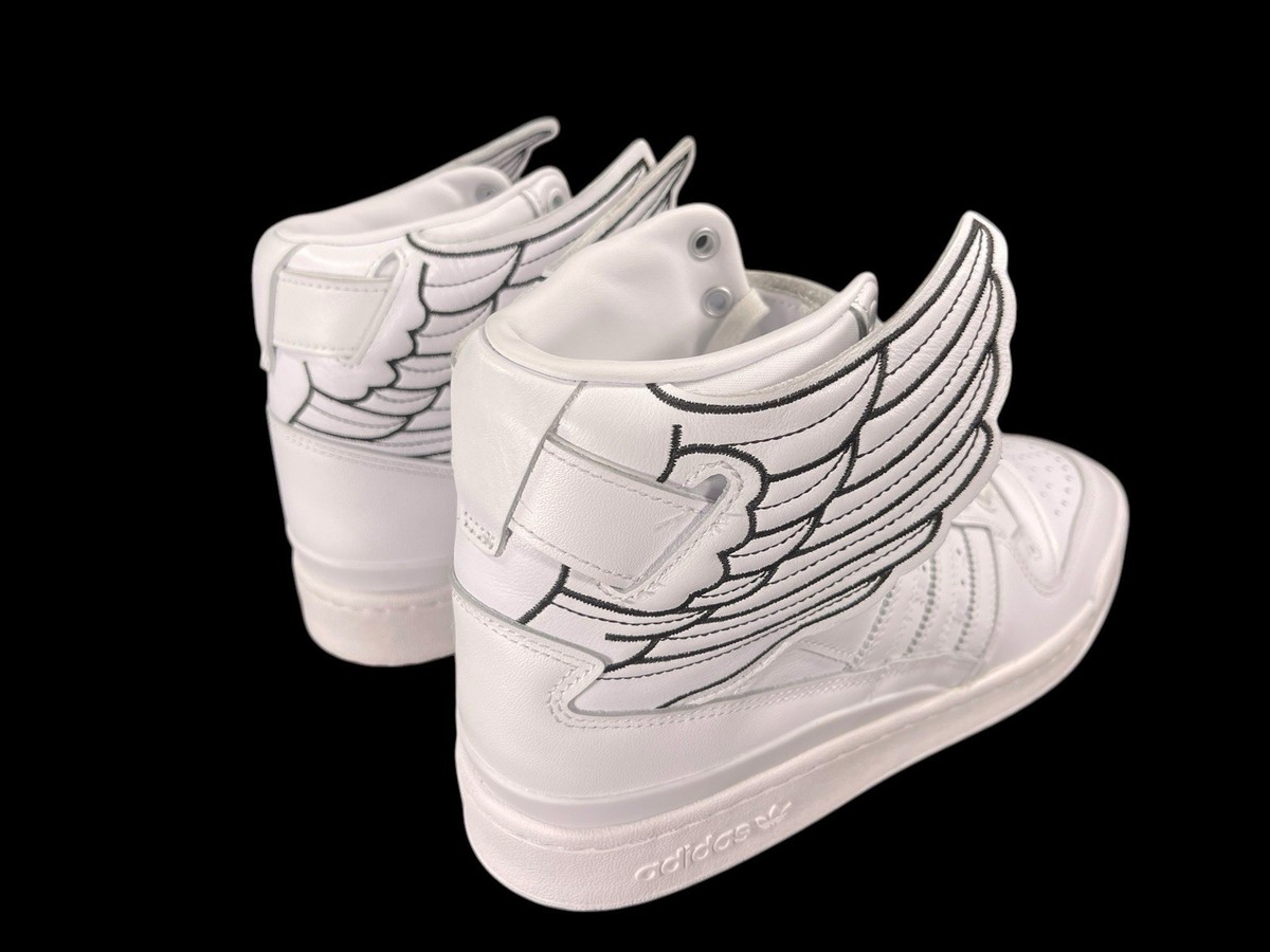 adidas Jeremy Scott Originals JS Wings 4.0 Sneaker WHITE Men's