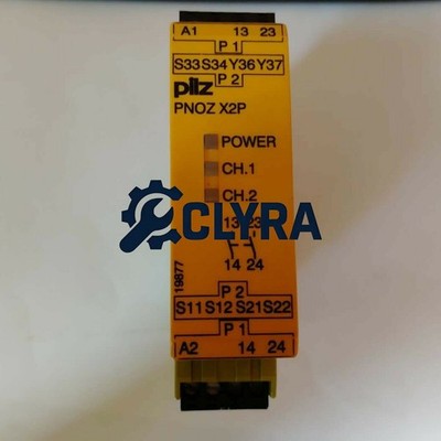 1Pc Used Pilz PNOZ X2P 24VACDC 2n/o Safety Relay 777303#GL