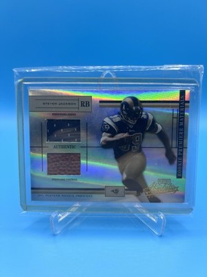 2004 Playoff Absolute Memorabilia - Rookie Premiere Materials Steven Jackson #23