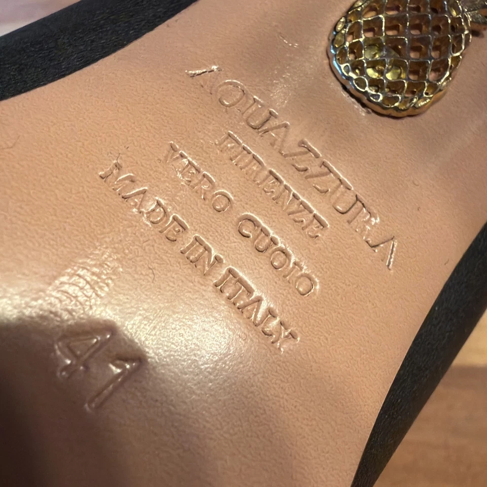 Ботинки Aquazurra Manzoni 85 размер 41 1045 долл. США - Изображение 4 из 4